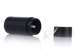1oz 30g matte balck deodorant stick container screw up sunscreen tube
