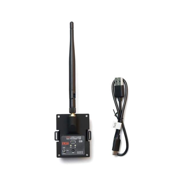 SIYI FM30 2.4G 30KM Long Range Radio Module Transmitter Datalink Telemetry Bluetooth Mini Receiver Support OpenTX ExpressLRS for RC Plane Fixed Wing