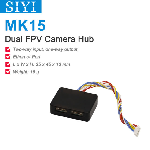 SIYI Dual Camera FPV Hub for MK15 Air Unit