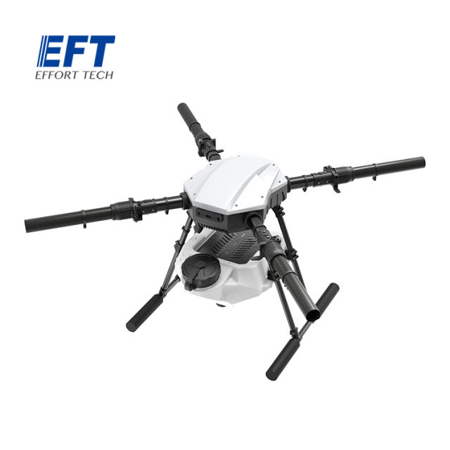 EFT E410P Agriculture Sprayer Drone Frame Kit with 10L Water Tank 4 Axis Foldable 380mm Compatible with 40mm Topmotor T8 Motor