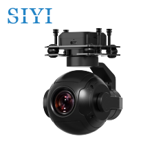 SIYI ZR10 2K 4MP QHD 30X Hybrid 10X Optical Zoom Gimbal Camera 1/2.7" CMOS HDR Starlight Night Vision 3-Axis Stabilizer UAV UGV USV Pod Payload for Drone Surveillance Inspection