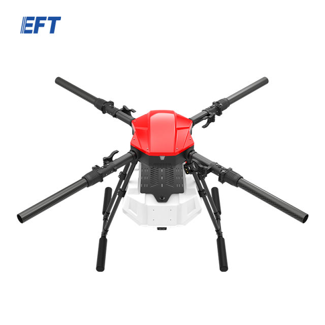 EFT E420P Agriculture Sprayer Drone Frame Kit with 20L Water Tank 4 Axis Foldable Compatible with 40mm Hobbywing X9 Plus Motor