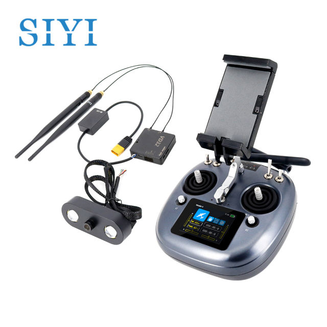 SIYI VD32 Agriculture FPV Remote Controller with 2.8 Inch LCD Touchscreen IP67 Camera 480p FPV 16 Channels 5KM FCC