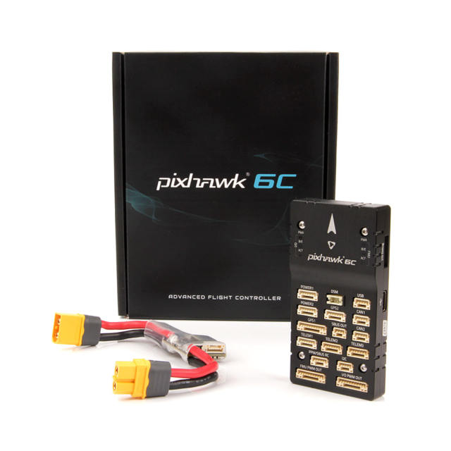 Holybro Pixhawk 6C Flight Controller with PX4 Autopilot Pre-Installed High Quality Power Module Advanced GPS Module