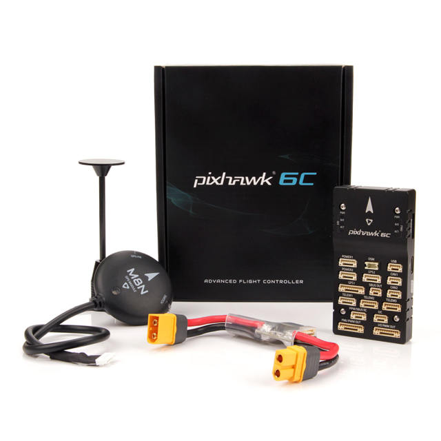 Holybro Pixhawk 6C Flight Controller with PX4 Autopilot Pre-Installed High Quality Power Module Advanced GPS Module