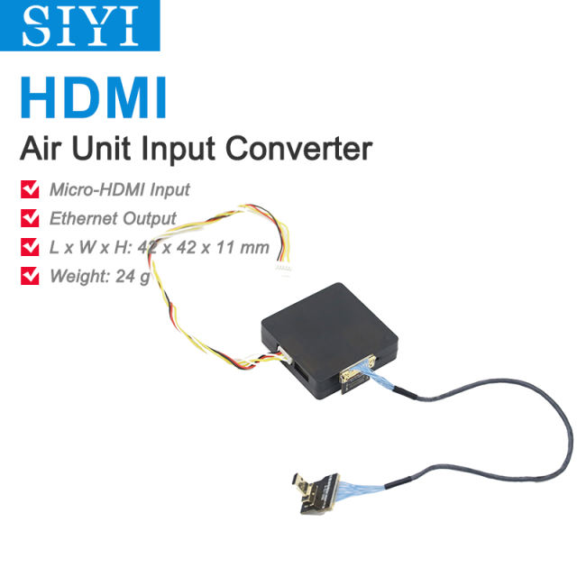 SIYI Air Unit HDMI Input Converter for HM30 MK15 MK15E Air Unit