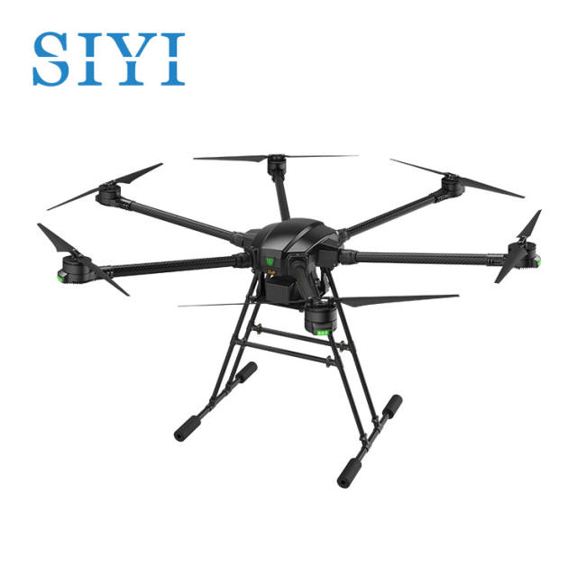 SIYI X6120 Enterprise Drone Solution with 30X Hybrid Zoom Gimbal Camera 6 Axis Foldable Frame 1080P Smart Controller Pixhawk Flight Controller High-Capacity Battery Dual-Way Balance Charger