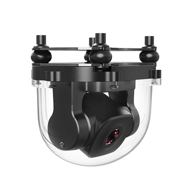 SIYI A2 mini Ultra Wide Angle FPV Gimbal Single Axis Tilt with160 degree FOV 1080p Starlight Camera Sensor IP67 Waterproof support Upside Down Mode