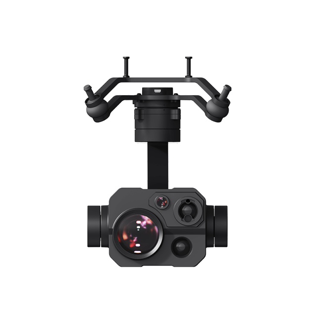 SIYI ZT30 Optical Pod Four Sensors 4K 8MP 180X Hybrid 30X Optical Zoom Gimbal Camera 640 x 512 Thermal Imaging High Accuracy Laser Rangefinder 2K Wide Angle with AI Smart Tracking 3-Axis Stabilizer UAV UGV USV Pod Payload for Drone Surveillance Inspection