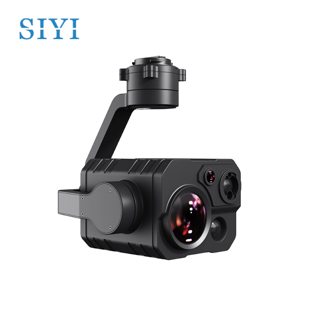 SIYI ZT30 Optical Pod Four Sensors 4K 8MP 180X Hybrid 30X Optical Zoom Gimbal Camera 640 x 512 Thermal Imaging High Accuracy Laser Rangefinder 2K Wide Angle with AI Smart Tracking 3-Axis Stabilizer UAV UGV USV Pod Payload for Drone Surveillance Inspection