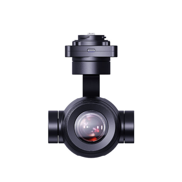 SIYI ZR30 4K 8MP Ultra HD 180X Hybrid 30X Optical Gimbal Camera 1/2.7" Sony Sensor HDR Starlight Night Vision 3-Axis Stabilizer UAV UGV USV Pod Payload for Drone Surveillance Inspection