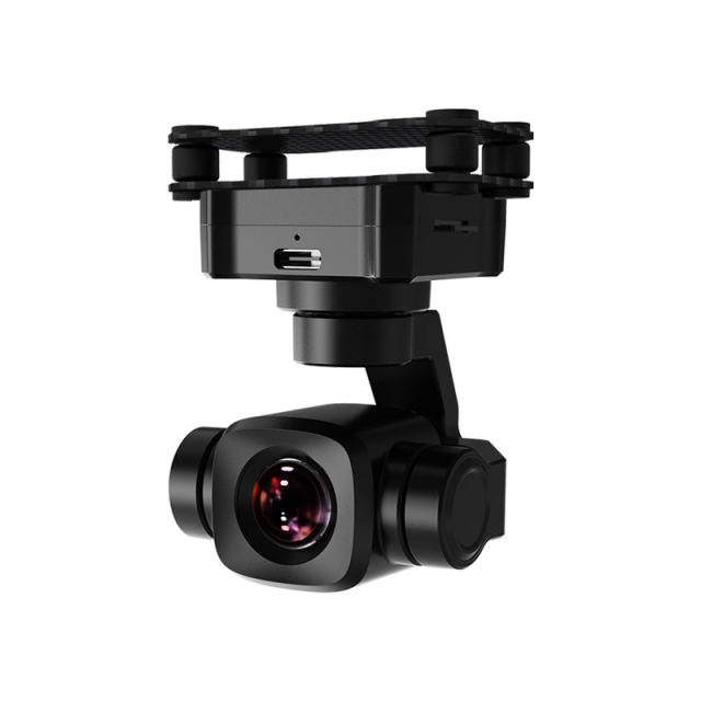 SIYI A8 mini 4K 8MP Ultra HD 6X Digital Zoom Gimbal Camera with 1/1.7" Sony Sensor HDR Starlight Night Vision Mini 3-Axis Stabilizer 95g Lightweight Tiny Size for UAV UGV USV RC Planes and FPV Drones