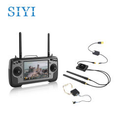 SIYI MK32 Enterprise Handheld Ground Station Smart Controller with 7 Inch HD High Brightness LCD Touchscreen Dual Full HD Digital Image Transmission 4G RAM 64G ROM Android OS for UAV UGV USV 15KM Range