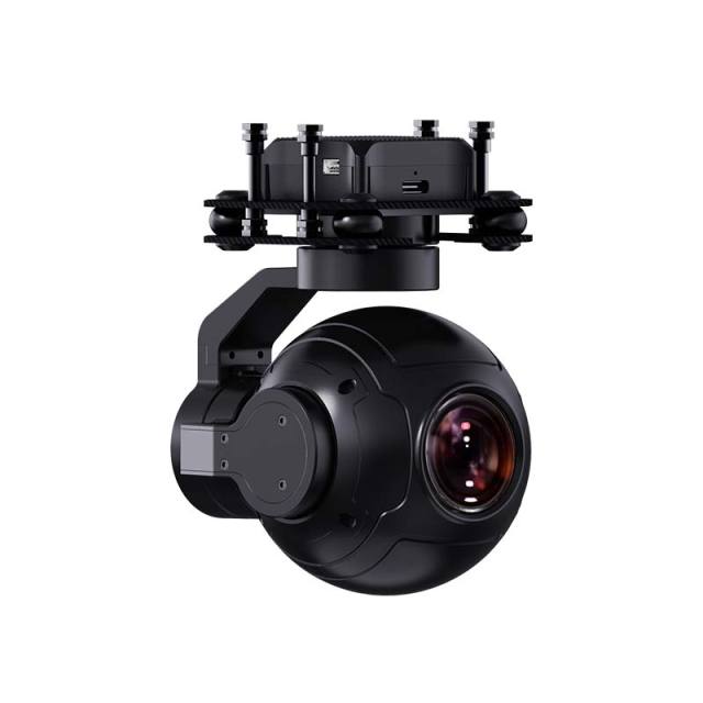 SIYI ZR10 2K 4MP QHD 30X Hybrid 10X Optical Zoom Gimbal Camera 1/2.7" CMOS HDR Starlight Night Vision 3-Axis Stabilizer UAV UGV USV Pod Payload for Drone Surveillance Inspection