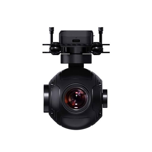 SIYI ZR10 2K 4MP QHD 30X Hybrid 10X Optical Zoom Gimbal Camera 1/2.7" CMOS HDR Starlight Night Vision 3-Axis Stabilizer UAV UGV USV Pod Payload for Drone Surveillance Inspection