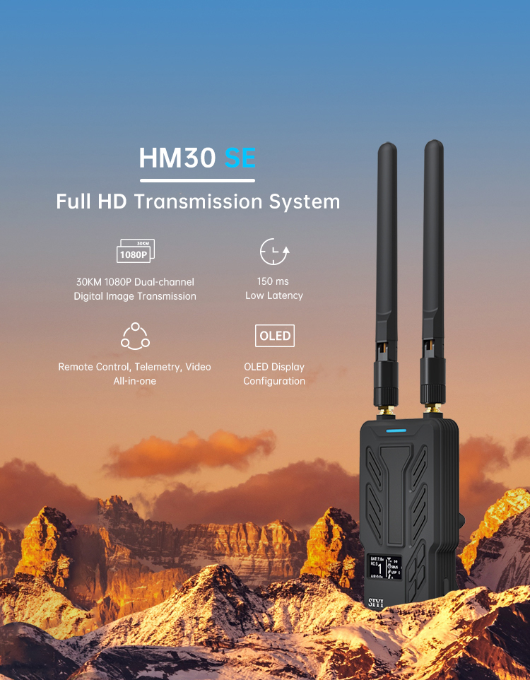 SIYI HM30 SE Long Range Full HD Digital Image Transmission FPV System