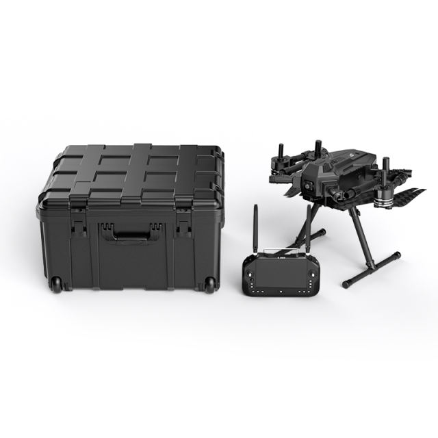 Reebot Robotics UniDrone E900 Enterprise Drone Platform 2.1kg Payload 55-min Flight Time 35KM Transmission Range AI Tracking 4K FPV Camera IPX4 Protection Foldable & Quick Release Ready to Fly Kit