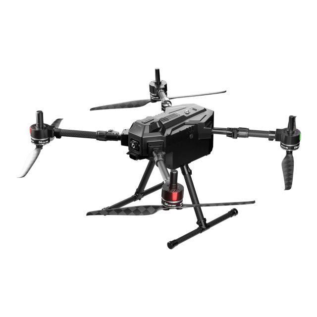 Reebot Robotics UniDrone E900 Enterprise Drone Platform 2.1kg Payload 55-min Flight Time 35KM Transmission Range AI Tracking 4K FPV Camera IPX4 Protection Foldable & Quick Release Ready to Fly Kit