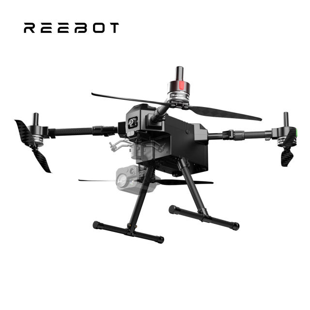 Reebot Robotics UniDrone E900 Enterprise Drone Platform 2.1kg Payload 55-min Flight Time 35KM Transmission Range AI Tracking 4K FPV Camera IPX4 Protection Foldable & Quick Release Ready to Fly Kit