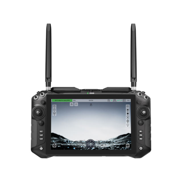 SIYI UniRC 10 Pro Triple Frequency 2.4 & 5 & X GHz Handheld Ground Station 45 KM Range Smart Controller with 10-Inch 1080P High Brightness Touchscreen 4K Digital Image Transmission 4G RAM 64G ROM Android 13 OS AES Encryption for UAV UGV USV Robotics