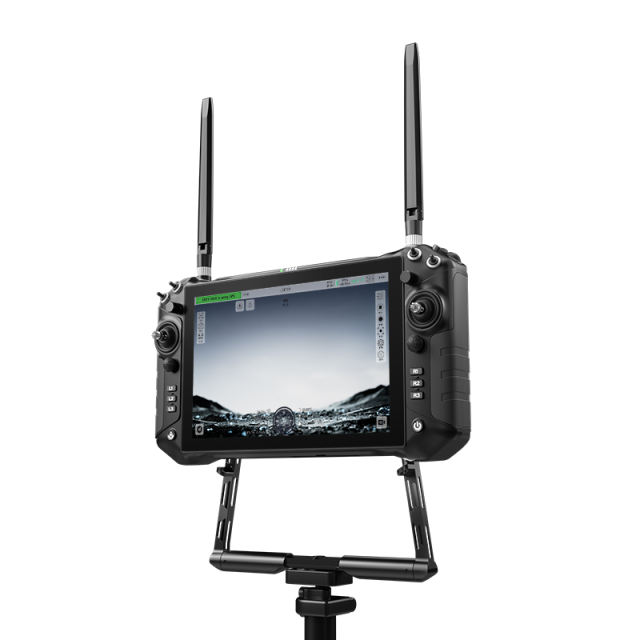 SIYI UniRC 10 Pro Triple Frequency 2.4 & 5 & X GHz Handheld Ground Station 45 KM Range Smart Controller with 10-Inch 1080P High Brightness Touchscreen 4K Digital Image Transmission 4G RAM 64G ROM Android 13 OS AES Encryption for UAV UGV USV Robotics