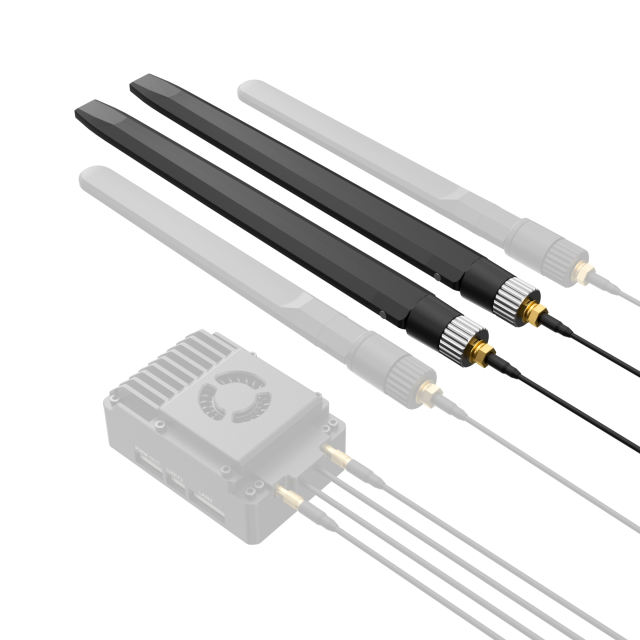 SIYI UniRC 7 2.4 GHz Antenna Compatible with UniRC 7 & UniRC 7 Pro Ground Unit and Air Unit (2 pcs)