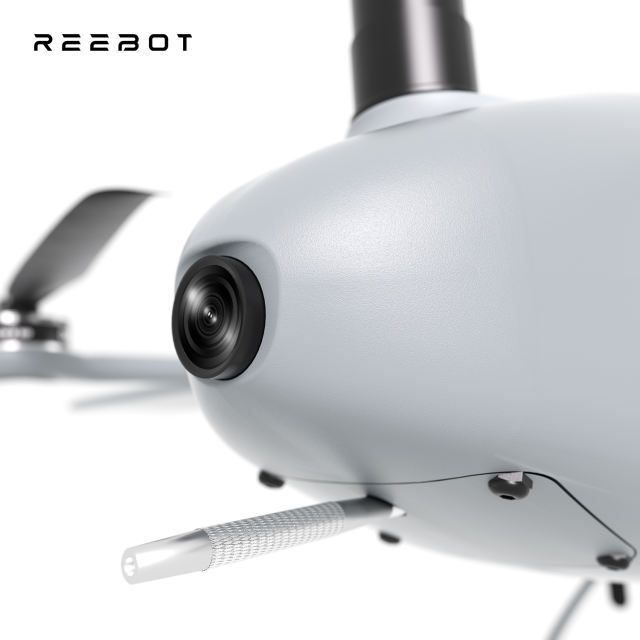 Reebot Robotics UniVTOL V2200 VTOL Drone Platform 1kg Payload 125min Flight Time 18m/s Cruise Speed 40km Control Range 4K Front FPV Camera Dual-antenna RTK IP53 Protection Foldable & Quick Release