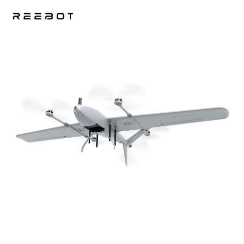 Reebot Robotics UniVTOL V2200 VTOL Drone Platform 1kg Payload 125min Flight Time 18m/s Cruise Speed 40km Control Range 4K Front FPV Camera Dual-antenna RTK IP53 Protection Foldable & Quick Release
