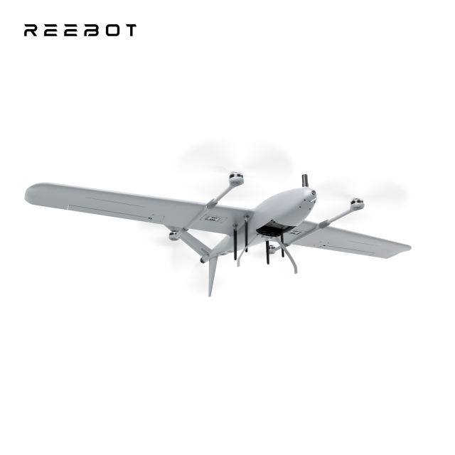 Reebot Robotics UniVTOL V2200 VTOL Drone Platform 1kg Payload 125min Flight Time 18m/s Cruise Speed 40km Control Range 4K Front FPV Camera Dual-antenna RTK IP53 Protection Foldable & Quick Release