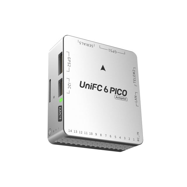 SIYI UniFC 6 PICO Autopilot Flight Controller Compatible with Ardupilot and PX4 Opensource Ecosystem with M10 GNSS and 2 to 14S Power Module For Multi-rotor Fixed-wing VTOL FPV Drone Helicotper UAV UGV USV Robotics