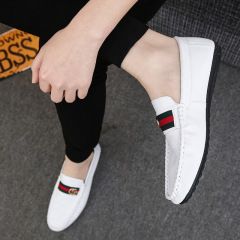 2022 new men's shoes beanie shoes men's summer shoes men's slip-on men's casual shoes men's leather shoes loafers