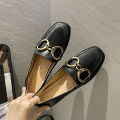 2022 New Women Flats Platform Loafers Ladies Elegant Genuine Leather Shoes Woman Autumn Slip On Casual Women's Shoes