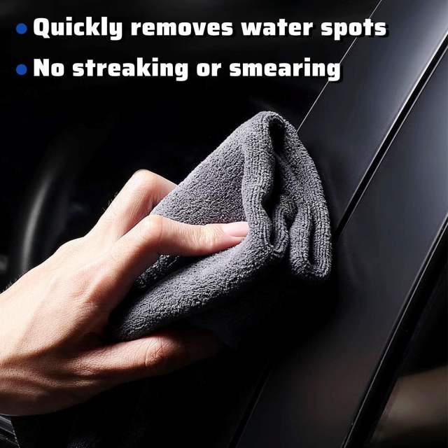 10 Pack Professional Microfiber Towels 16" X 24",Thick,Soft,Highly Absorbent Safe for Household,Pet Drying Car Washing, Drying & Auto Detailing