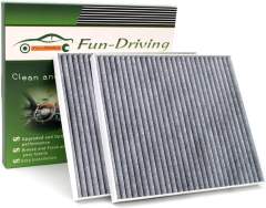 2-Pack FD819 Cabin Air Filter Replacement for CF11819, CP819 | High-Performance Air Filtration | FUN-DRIVING
