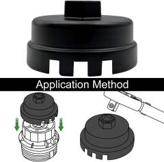 Oil Filter Wrench fits for Lexus Toyota with 1.8 Liter 4 Cylinders
