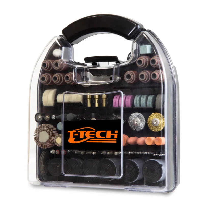 320-Piece Rotary Tool Accessory Kit Multipurpose Die Grinder Bit With Carrying Case