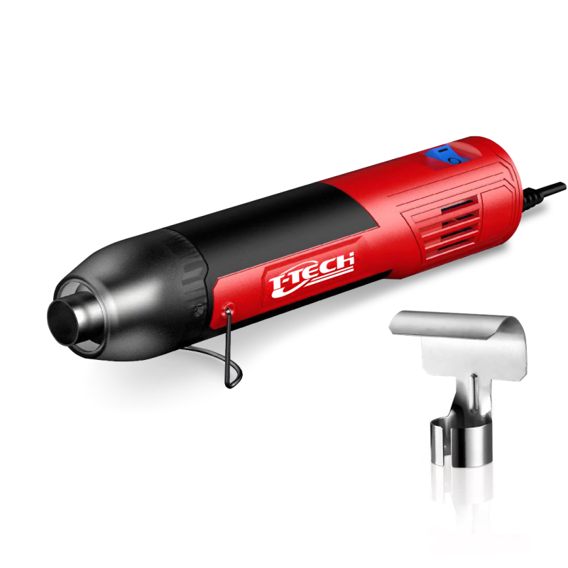 T-TECH MJHG026 350W Mini Heat Gun 400℃ Hot Air Gun for DIY Electronics Repairing Wrapping Paint Removing