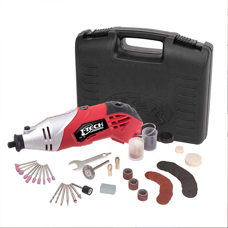 T-TECH 170W Corded Rotary Power Tool Kit 8000-35000rpm 120pcs Electric Rotary Tool