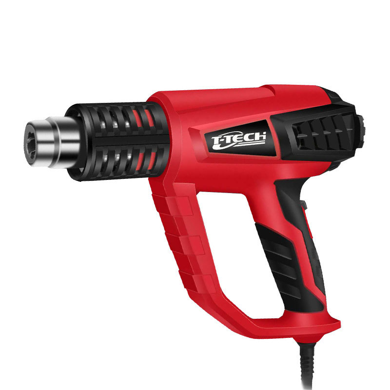 T-TECH 1500W Heat Gun With Variable Speed 3-Temp Settings Hot Air Gun