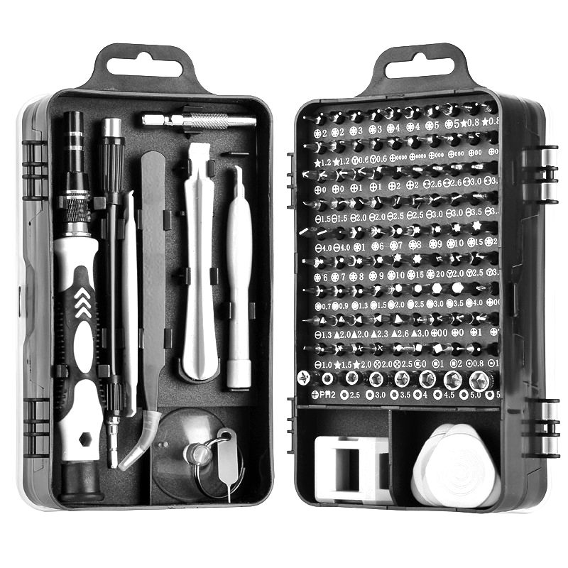 T-TECH 115 in 1 Professional Magnetic Repair Tool Kit for Phone Computer PC Camera Watch Laptop