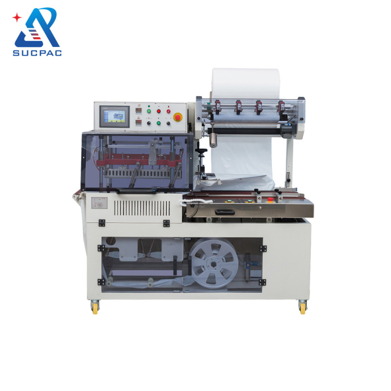 Semi Automatic Manual L Bar Box PVC PP PE Film Sealer Wrap Wrapping Machine