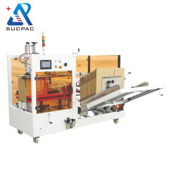 Automatic Machine Carton Erector bottom Sealer Carton Packaging Line