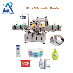 Automatic Pneumatic Front And Back Labeling Machine Detergent Labeling Machine