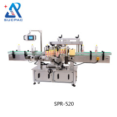 Automatic Pneumatic Front And Back Labeling Machine Detergent Labeling Machine