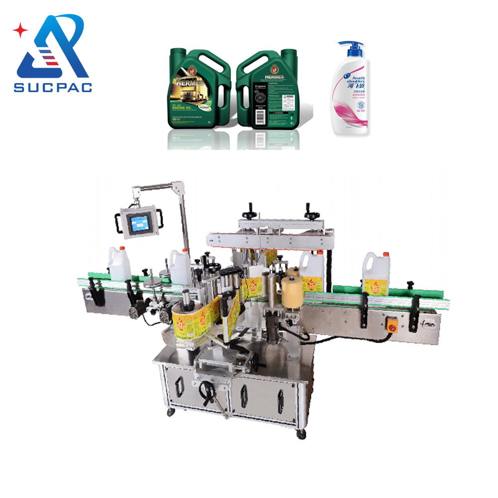Fully Automatic Pet Glass Bottle Labeling Machine for double-sided sticker