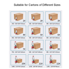 Durable Flaps Fold Carton Sealing Machine Case Sealing Machine Case Sealer