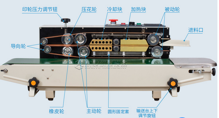 CE certificate industry band sealer continuous sealing machinery