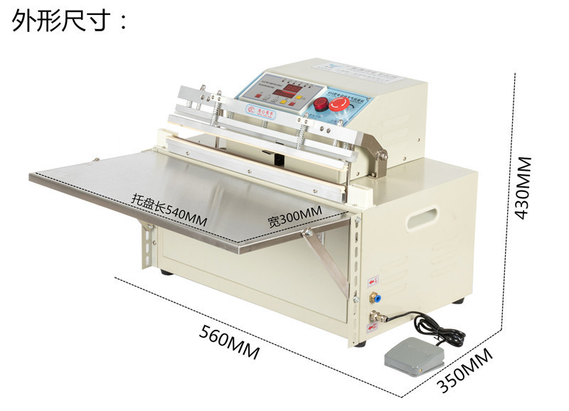 Fruit Vegetable Vacuum Packing Machine Packer Bag Sealing Machine