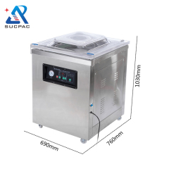 Single Chamber Vacuum Sealing Machine For Vegetabe and Meat