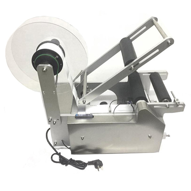 semi-auto manual Labeling Machine for Jar Bottle Labeler Applicator